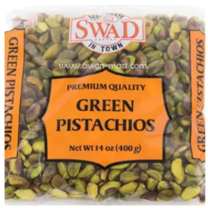 Swad Premium Quality Green Pistachios – 400GM