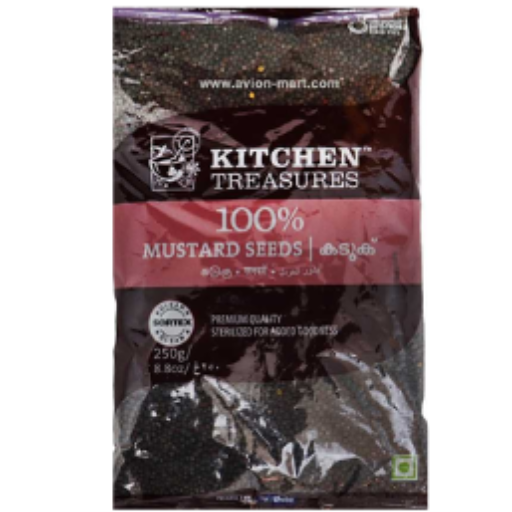 Kitchen Treasures Mustard Seeds – 250GM