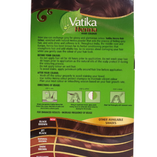 Vatika Henna Hair Color – 60GM