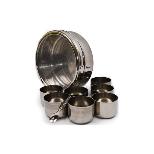 Stainless Steel Masala Dabba AvionMart