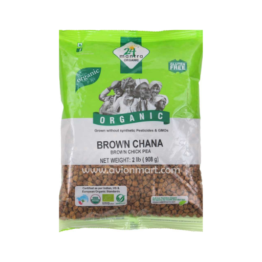 24 Mantra Organic Brown Chana - 2LBS