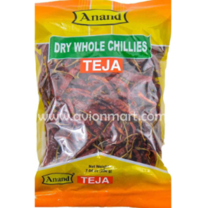 Anand Dry Whole Chillies Teja – 200GM