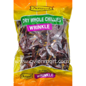 Anand Dry Whole Chillies Wrinkle – 200GM