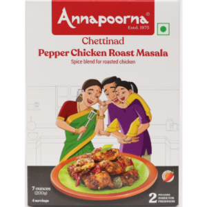 Annapoorna Chettinad Pepper Chicken Roast Masala – 200GM