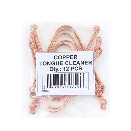 Copper Tongue Cleaner - 6 Pieces