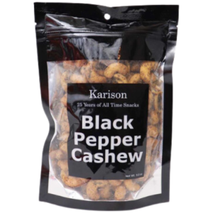 Karison Black Pepper Cashew – 9 OZ