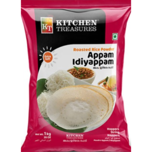 Kitchen Treasures AppamIdiyappam(Roasted Rice Powder) – 1KG