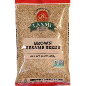 Laxmi Brown Sesame Seeds – 400GM(NONGMO)