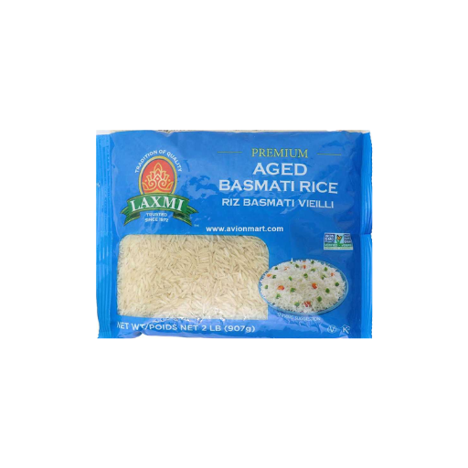 Laxmi Premium Aged Basmati Rice - 2LBS