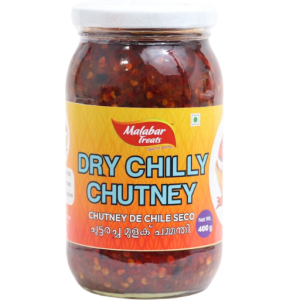 Malabar Treats Dry Chilly Chutney – 400GM