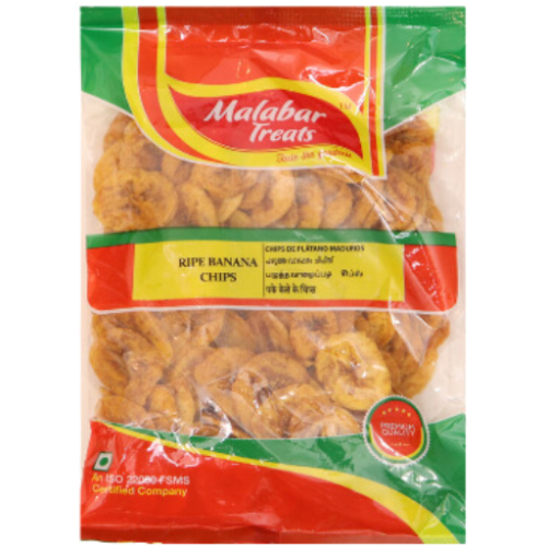 Malabar Treats Ripe Banana Chips – 200GM