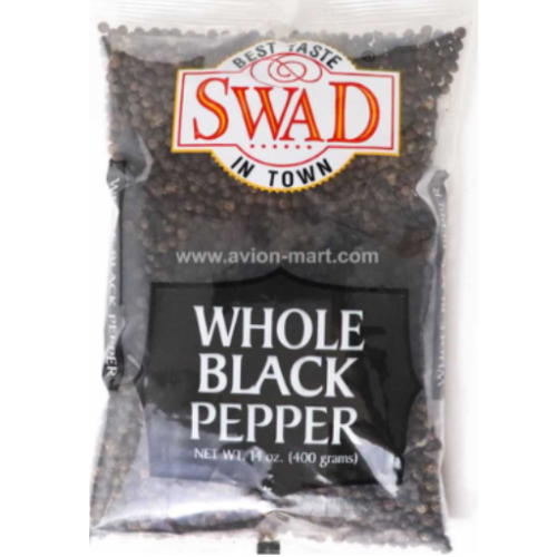 Swad Whole Black Pepper – 14 OZ