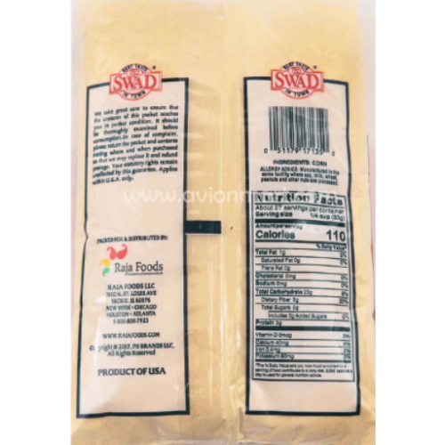 Swad Yellow Corn Flour – 2LBS