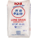 103 Oriental Style Long Grain Rice 22.68KG