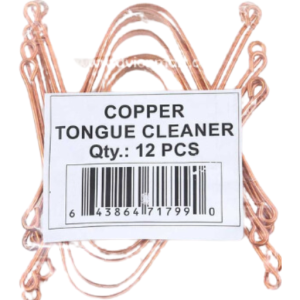 Copper Tongue Cleaner – 12 Pieces