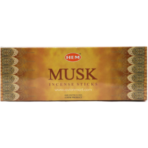 Hem Musk Incense Sticks – 6 Pieces