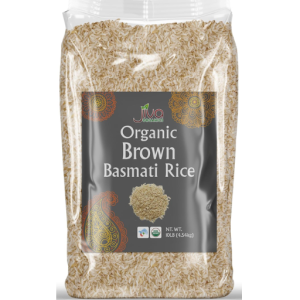 Jiva Organic Brown Basmati Rice 4.54KG