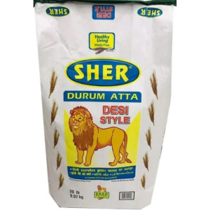 Sher Durum Atta Desi Style 20LB