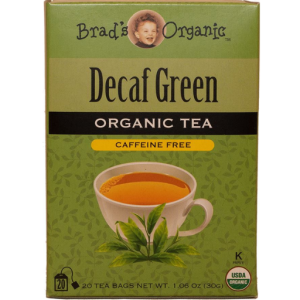 Brad’s Organic Decaf Green Tea 30GM