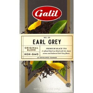 Galil Earl Grey Black 20 Tea Bags 40GM