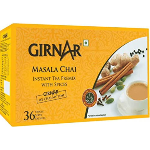 Girnar Instant Masala Chai (Reduced Sugar) 120GM