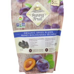 Sunny Fruit Organic Dried Plums 151GM