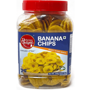 Delicious Delights Banana Chips 250GM