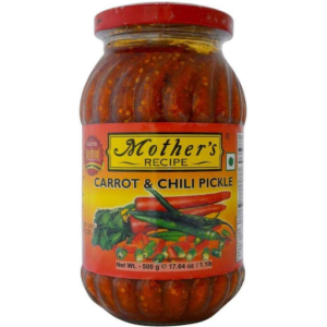 Mother's Recipe Carrot and Chili Pickle 500GM