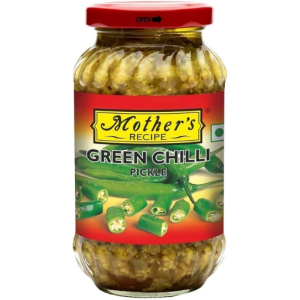 Mother's Recipe Green Chili Pickle 500GM