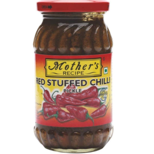 Mother's Recipe Stuffed Red Chilli Pickle 500GM