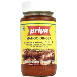 Priya Mango Ginger Pickle With Garlic 300GM