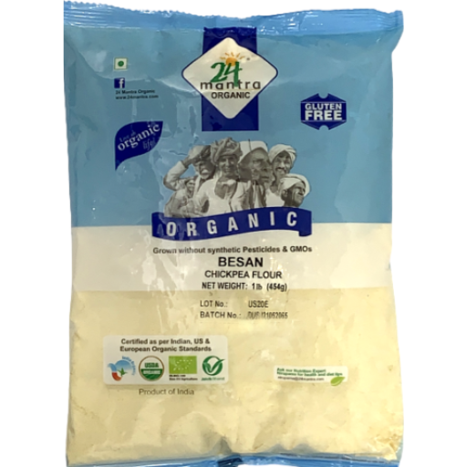 24 Mantra Organic Besan - 454GM