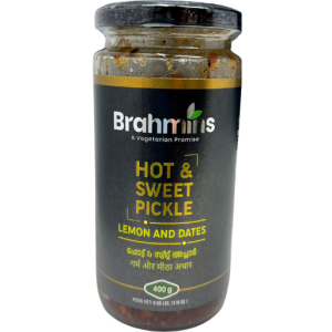 Brahmins Hot and Sweet Pickle 400GM