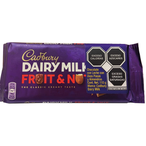 Cadbury Dairy Milk Fruit N Nut 110GM