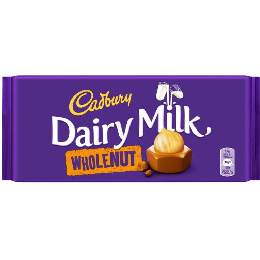 Cadbury Dairy Milk Whole Nut 45GM