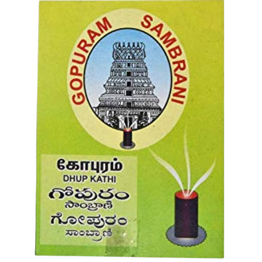 Gopuram Sambrani 24 Pcs 50GM(1 Box)