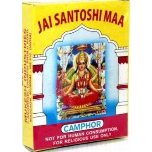 Jai Santoshi Maa Camphor 1 Pcs - 100GM