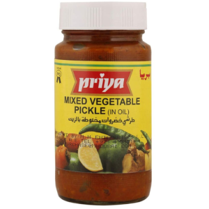 Priya Extra Hot Mixed Vegetable Pickle 300GM