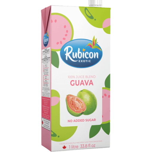 Rubicon No Sugar Added Guava 1L