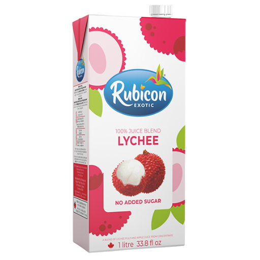 Rubicon No Sugar Added Lychee 1L