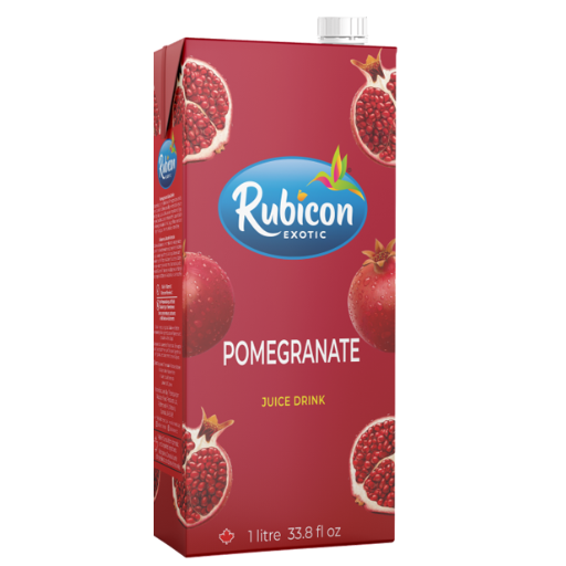 Rubicon No Sugar Added Pomegranate 1L