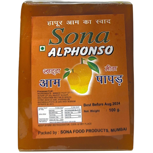 Sona Alphonso Aam Papad 100GM