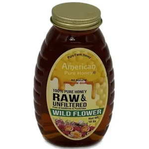 American Raw Pure Honey Wild Flower 454GM