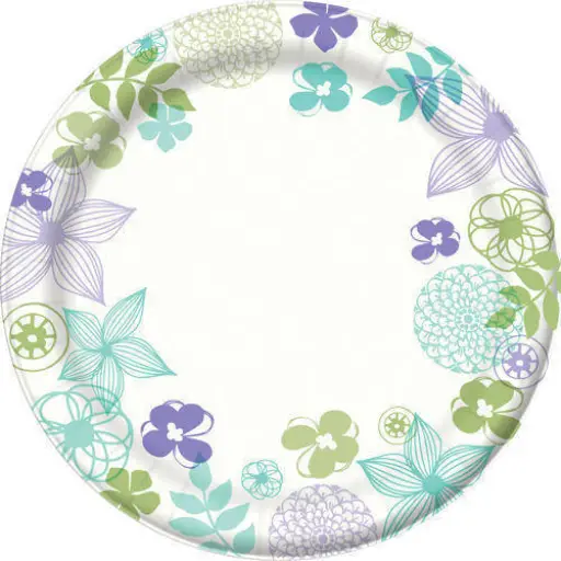 Avenue Designer Paper Plates - 45 Pc