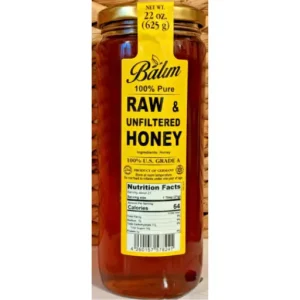 Balim Honey Raw Unfiltered 625GM (22 oz)