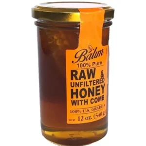 Balim Raw Honey With Comb - 340GM