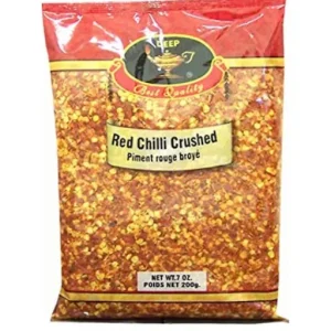 Deep Red Chilli Crushed 200GM