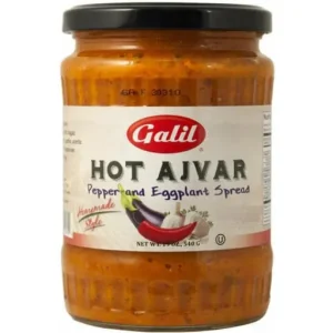 Galil Hot Ajvar Pepper and Eggplant Spread 540GM