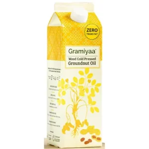 Gramiyaa Chettina Wood Cold Pressed Groundnut Oil 5L