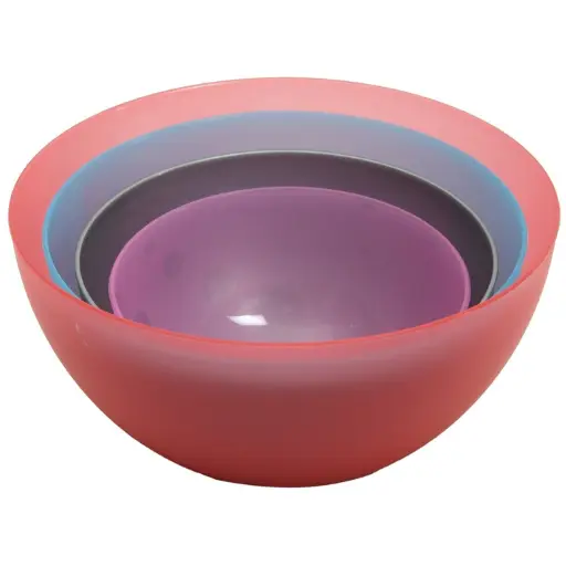 Plastic Plus Metalic Plastic Bowl - 25 Cup